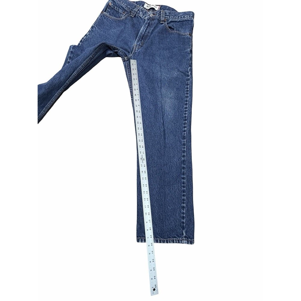 Levi’s 505 Regular Fit Straight Leg Blue Denim Jeans Men’s 34x30 Year 2009 Levis - Picture 13 of 15